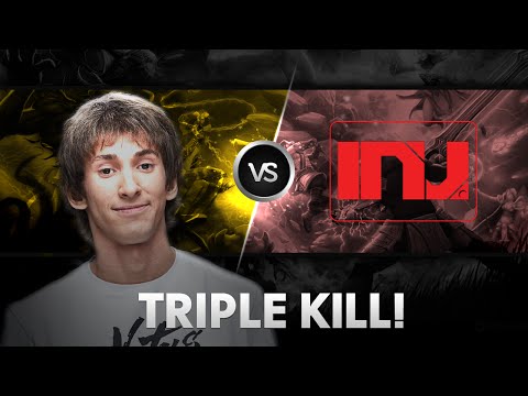 Triple kill! by Dendi vs Invasion @ Major All Stars