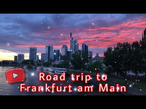 Roadtrip Driving through Frankfurt am Main | Germany