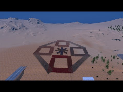 24000 Ancient Warriors vs 2500 Golden Knights - UEBS