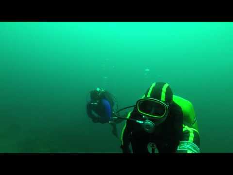 UDS-1, Dacor Nautilus vintage dive at Fortune Pond Michigan