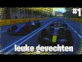 Leuke gevechten in het middenveld! + Drama in de pitstraat! | F1 22 Europa Cup #1