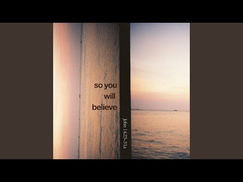 Cover image for YouTube video So You Will Believe