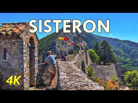SISTERON 🌄 Découvrez Sisteron, la Perle de la Haute-Provence ! 🏰🌞[4K]