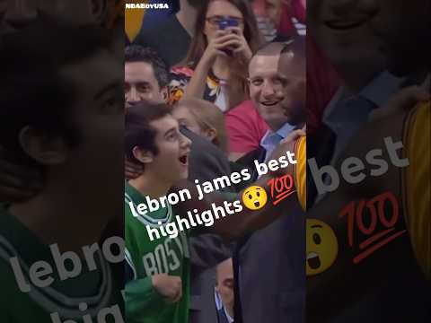 The Unmatched Greatness of LeBron James | nba highlights 🥰❤️ #nba #youtubeshorts #shorts