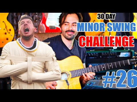Minor Swing 30 Day Challenge - Day #26 The Most Insane Gypsy Jazz Technique