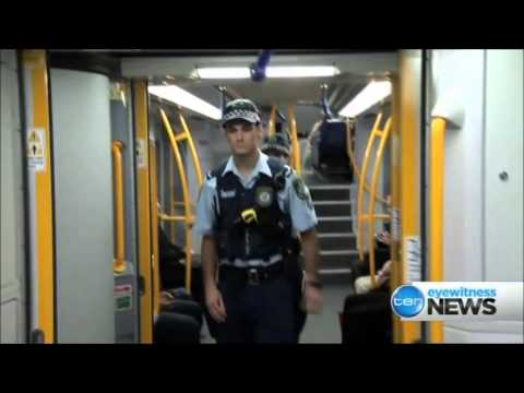 Ten Eyewitness News Sydney - Police blitz on public transport (6/11/2013)