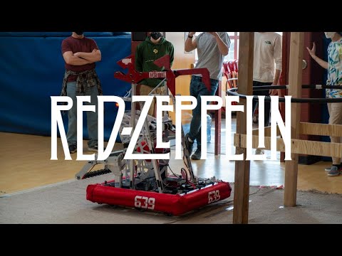 Code Red Robotics Team 639 2022 Robot Reveal: "Red Zeppelin"