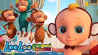 Descargar 5 Scimmiette Saltavano Sul Letto Canzoni Per Bambini E Bimbi Pi Mp3 Gratis Mimp3