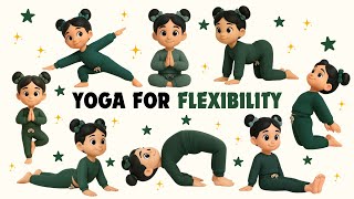 Yoga for Body Tone | Yoga for Children | Yoga for Kids | Jojo Flexibility Yoga