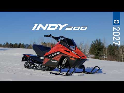2027 Polaris INDY 200 ES in Stratford, Wisconsin - Video 1