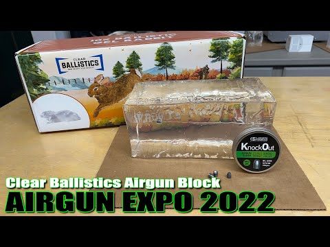 AE22 - Clear Ballistics Airgun Block VS. Umarex Origin .25, ATN LTV, JSB .25 Cal Knockout MKII Slugs