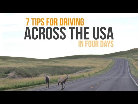7 Tips for Driving Across USA in Four Days
