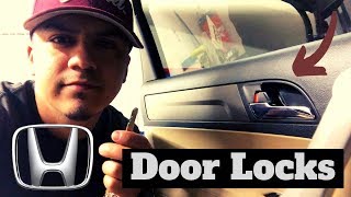Honda CRV common door lock problems