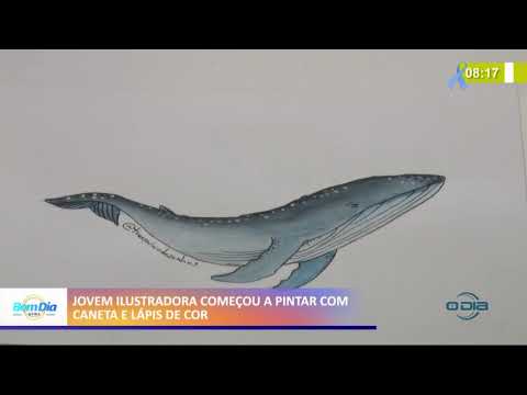 Jovem ilustradora transformou sua vida através da arte 23 11 2020