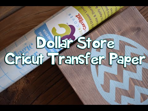 Dollar Store Cricut Hacks, Dollar Tree Cricut Transfer Paper with Cricut Explore Air 2