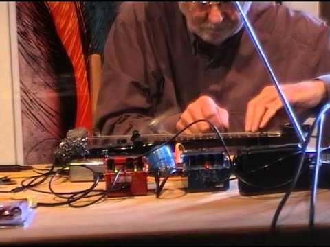 Keith Rowe at Kongsberg Jazzfestival , Norway  08.07.2010