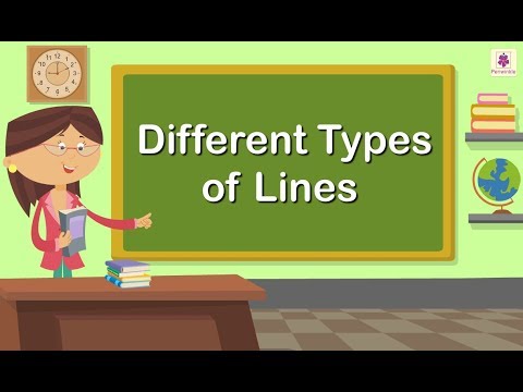 Different Types of Lines | Mathematics Grade 1 | Periwinkle