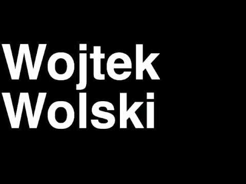 How to Pronounce Wojtek Wolski Florida Panthers NHL Hockey Player Runforthecube