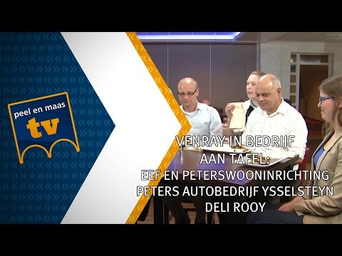 Venray in bedrijf aan tafel 20 juni 2015 - Peel en Maas TV Venray