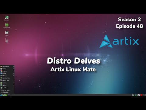 Artix Linux w/MATE Desktop & Runit | Distro Delves S2:Ep48