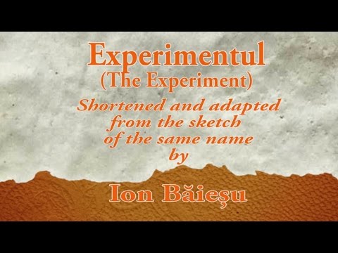 Romanian in Use - "Experimentul" by I. Băieșu