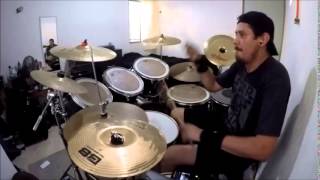 STRAPPING YOUNG LAD - Aftermath - Drum cover (GoPro)