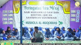 Download lagu TAHLIL,SAMBUTAN DAN KHOTMIL QUR'AN WAL QUTUB SANTRIWAN-SANTRIWATI MUSHOLLA AL-MUQODDAS mp3