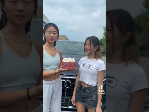 Emily gets caked! 😂 | Ha sisters🤍