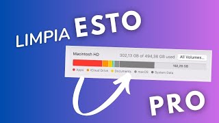 AVANZADO: Como liberar ESPACIO de tu mac y ELIMINAR datos OCULTOS del SISTEMA | MacOS Sequioa