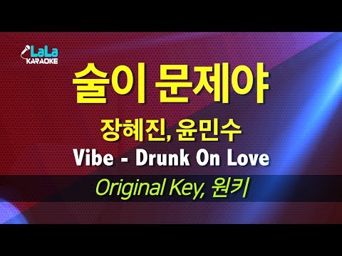 장혜진, 윤민수(Vibe) - 술이 문제야(Drunk On Love)  / LaLa Karaoke 노래방