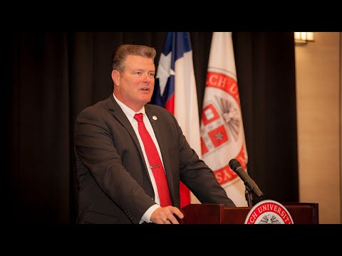 Tech System’s Tedd Mitchell to leave position as HSC president to become full-time chancellor