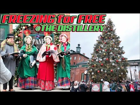 Рождество в Торонто. Прогулка по Distillery District Winter Village.
