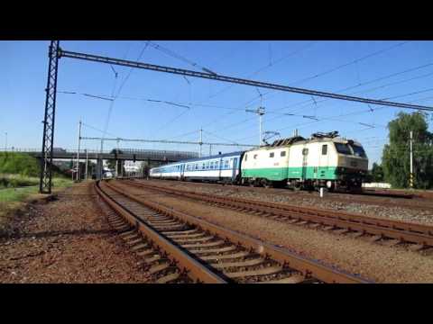 Lokomotiva 150.209 na Rx 892 "Šohaj" v Otrokovicích 5.6.2017