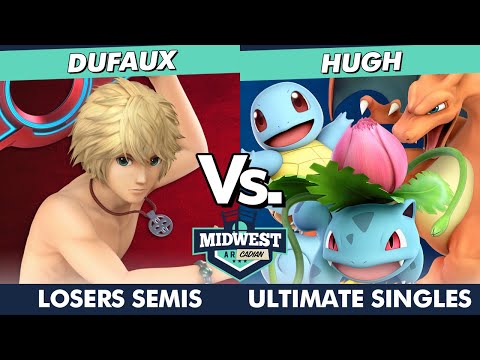 Midwest Arcadian 3 Losers Semis - Dufaux (Shulk) Vs. Hugh (Pokemon Trainer) SSBU Ultimate Tournament