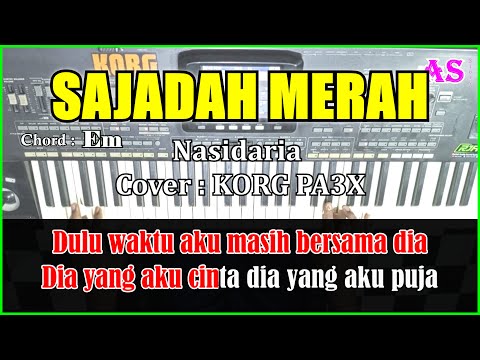 SAJADAH MERAH - Nasidaria | Karaoke Qasidah ( Cover ) Korg Pa3X