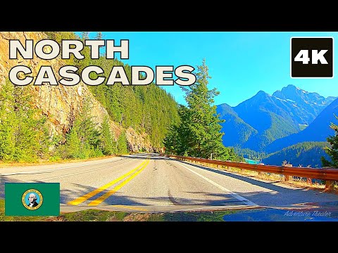 North Cascades National Park 4K scenic drive | Washington