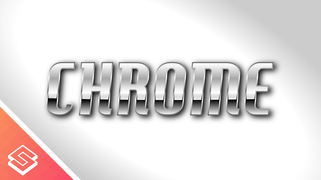 Inkscape Tutorial: Metallic Chrome Style Text