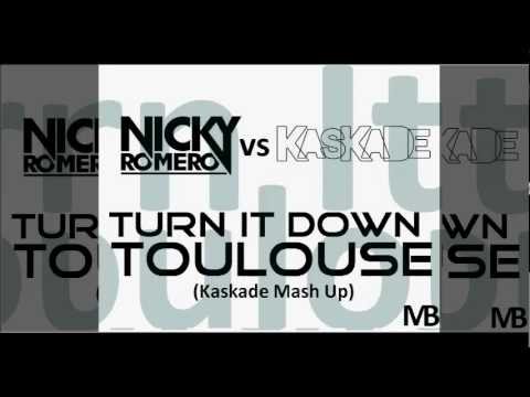 Kaskade vs Nicky Romero -- Turn It Down Toulouse (Kaskade Mash Up)
