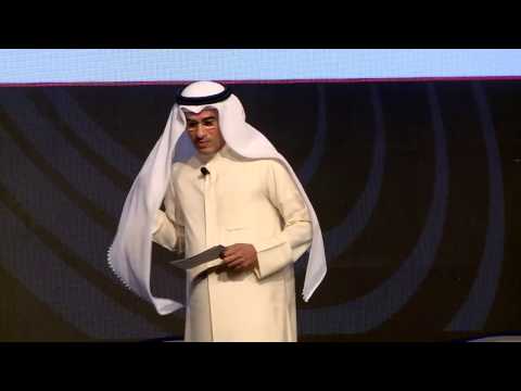 Mohamed Alabbar speaking at Arabian Business Forum