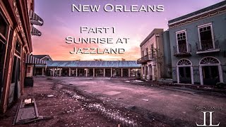 preview picture of video 'Return to Abandoned Six Flags New Orleans Part 1- Sunrise at Jazzland by Urban Explorer Jason Lanier'