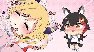 【手描き】寝起き直後に完全アウトな声を出すちょこ先生【大神ミオ/癒月ちょこ/えをみん/切り抜き漫画/ホロライブ】