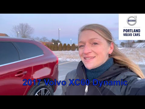 2017 Volvo XC60 Dynamic in Flamenco Red / Walkaround with Heather