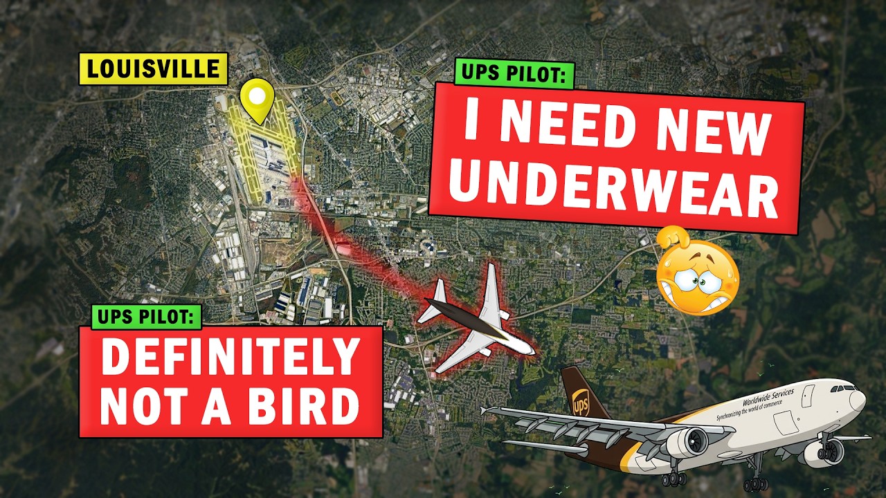 UPS Plane Hit Something Mid-Air | Pilots Need NEW UNDERWEAR!