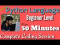 Python In Telugu Complete Python In 50 Minutes A To Z In Python For Beginners Vamsi Bhavani