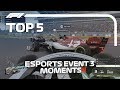Top 5 Moments | F1 Esports Pro Series 2019 Event 3