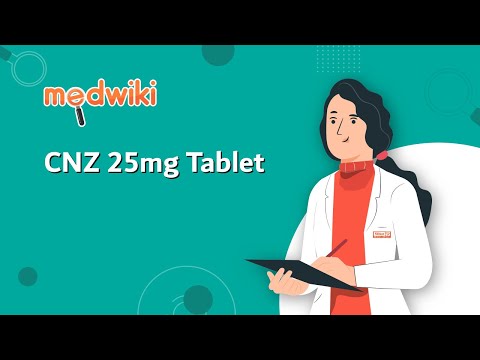 CNZ 25mg Tablet | AI Uses, Work and How to take.