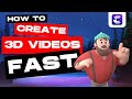 CreateStudio - How to Make AMAZING 3D Videos Quickly With Scene Builder