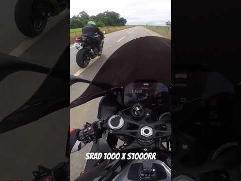BMW S1000RR VS SUZUKI SRAD 1000 #psbk #suzuki #bmws1000rr #s1000rr #automobile