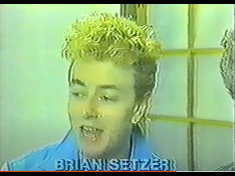 Stray Cats - interview Los Angeles 1983