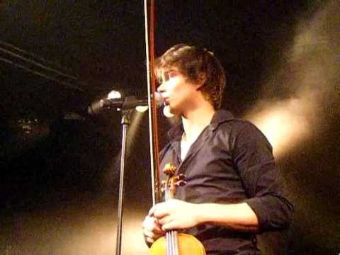 Alexander Rybak - Talks Before He Stars Sing Kupalinka - Prague 25/02/2010
